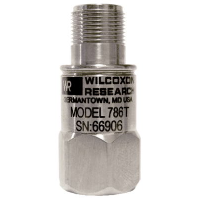 Wilcoxon Sensing Technologies Class I Division 2 (Zone 2) Certified Accelerometer, Model 786T-D2